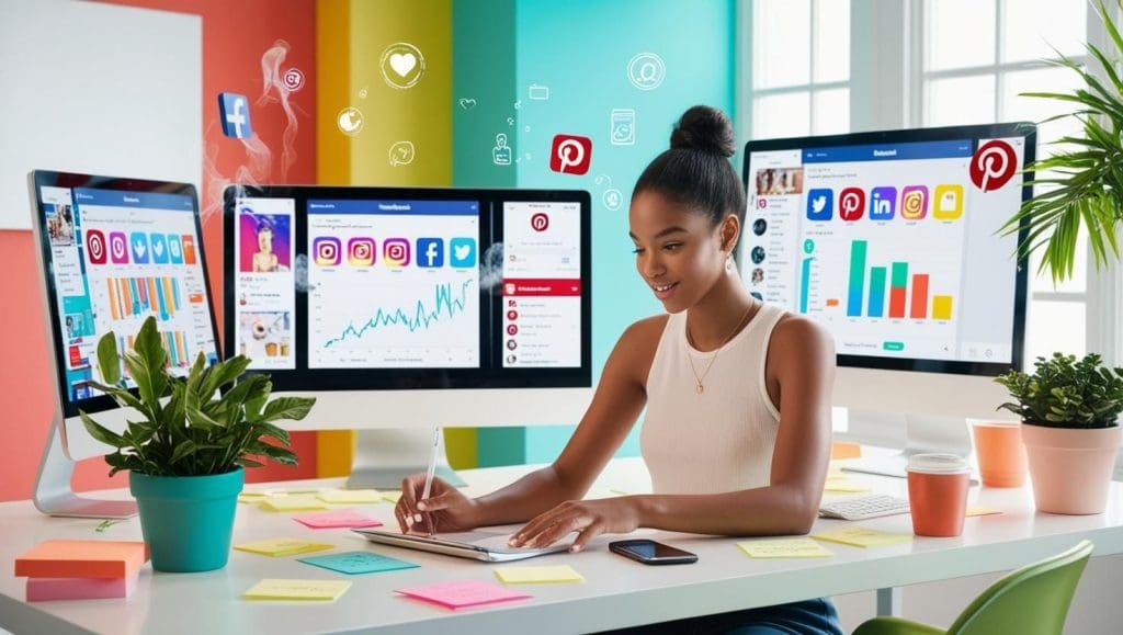 social media management side hustle