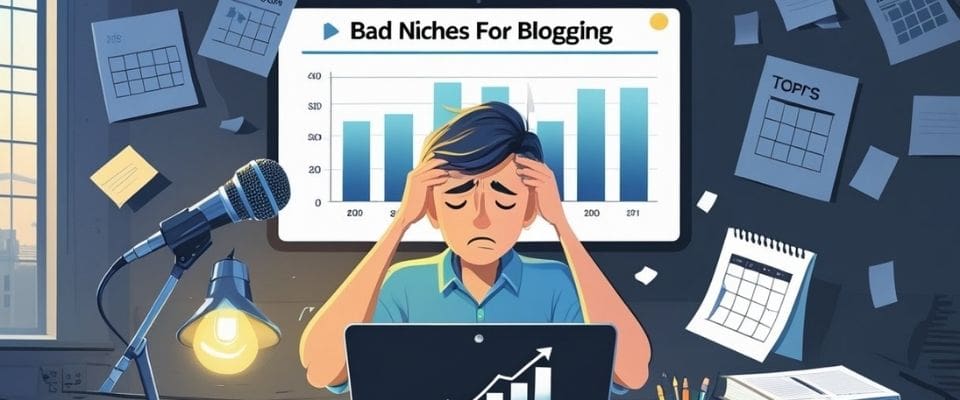 worst niches for blogging